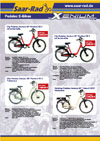 Saarrad Fahrradprospekt