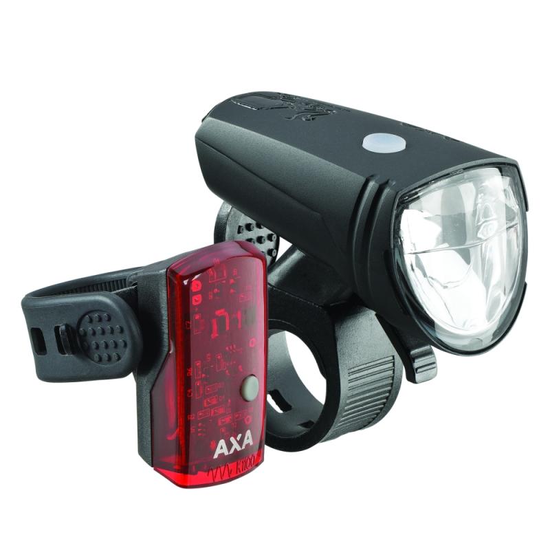 SaarRad Fr. Hoffmann GmbH - B2B-Shop - Axa Batteriebeleuchtungsset Green Line 25Lux/1LED SaarRad Fr. Hoffmann GmbH - B2B-Shop - Axa Batteriebeleuchtungsset Green Line 25Lux/1LED