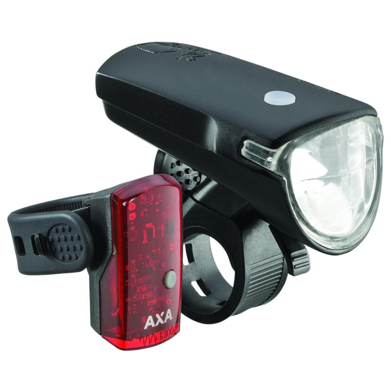 SaarRad Fr. Hoffmann GmbH - B2B-Shop - Axa Batteriebeleuchtungsset Green Line 40Lux/1LED SaarRad Fr. Hoffmann GmbH - B2B-Shop - Axa Batteriebeleuchtungsset Green Line 40Lux/1LED